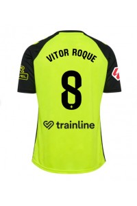 Real Betis Vitor Roque #8 Fotballdrakt Borte Klær 2024-25 Korte ermer